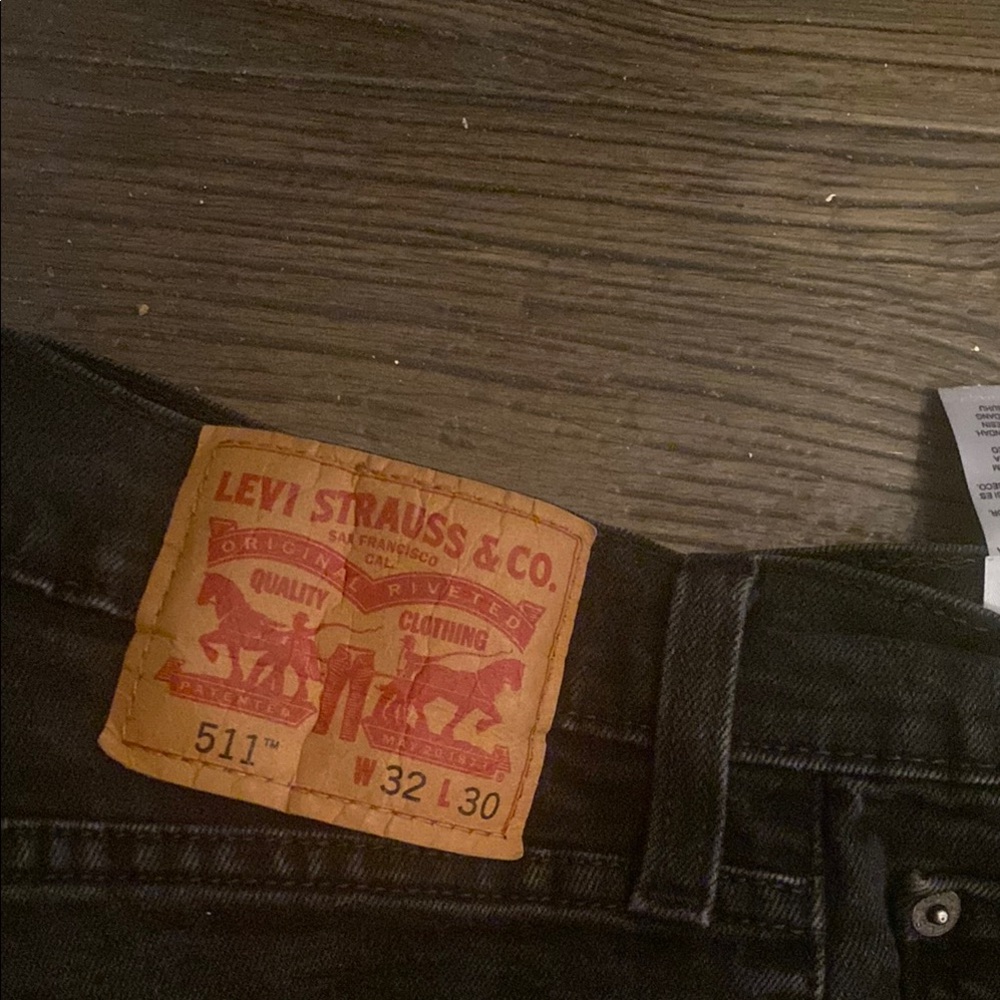 Levi's Men's Black Jeans